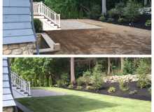 lexington landscaping before and after 09